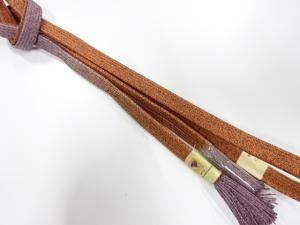 未使用品　正絹　撚り房　手組帯締め